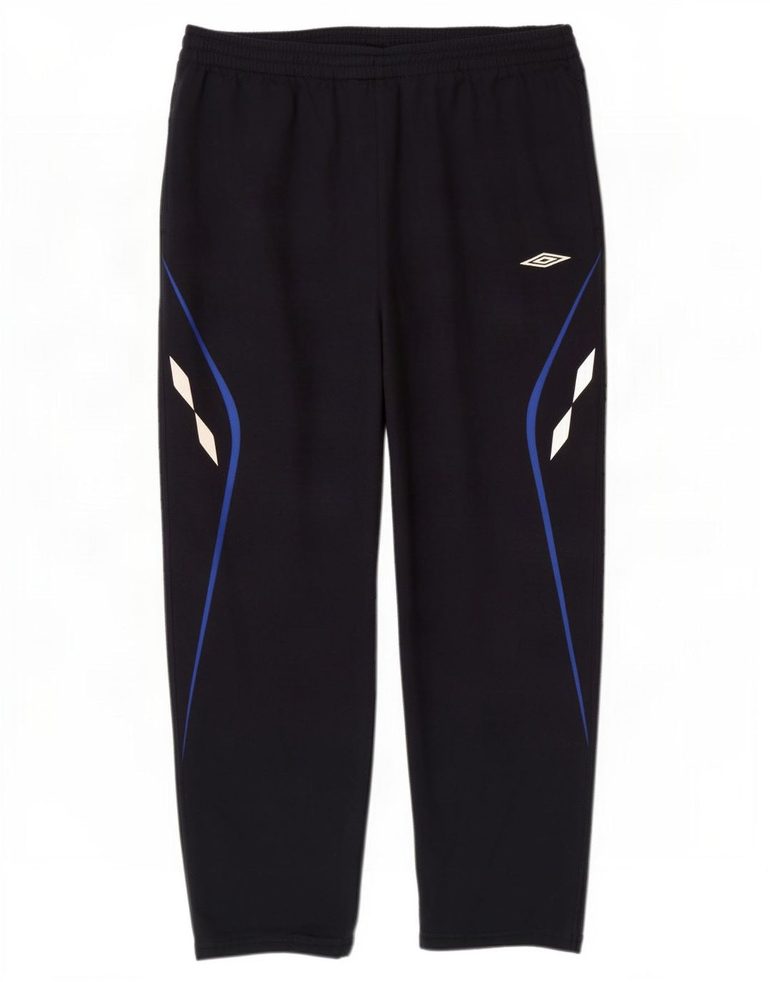 Мужские спортивные брюки Umbro, джоггеры, 2XL, темно-синие, полиэстер с цветными блоками