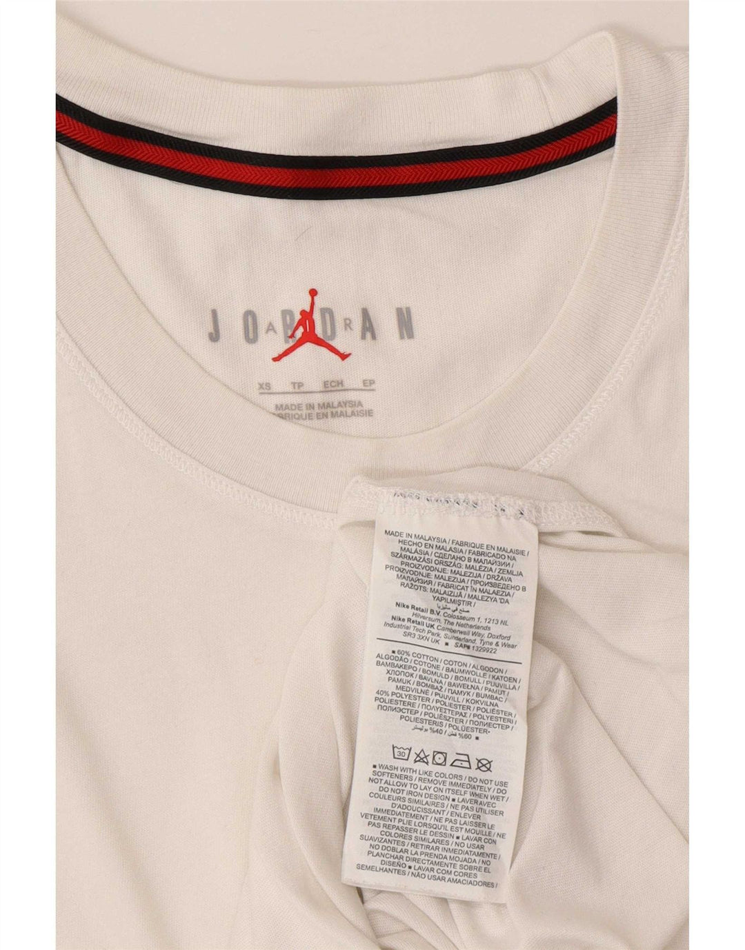 Мужской жилет Jordan XS, белый хлопок