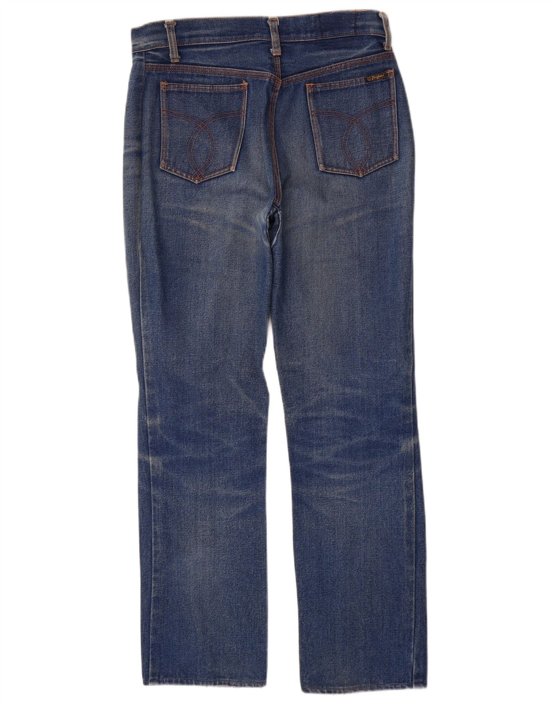 JINGLERS Womens Straight Jeans IT 44 Medium W30 L30 Blue Cotton