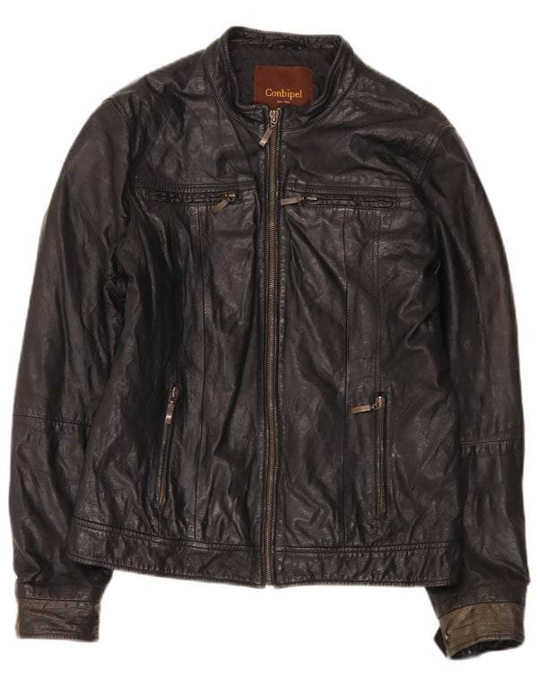 Мужская кожаная куртка Conbipel IT 48 Medium Black