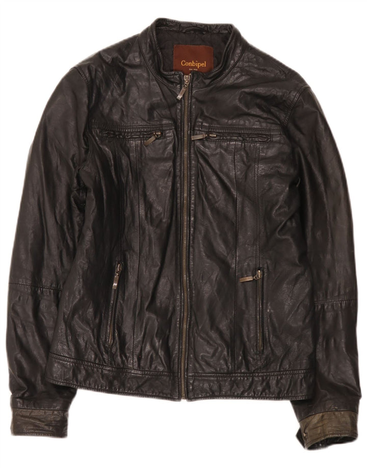 Мужская кожаная куртка Conbipel IT 48 Medium Black
