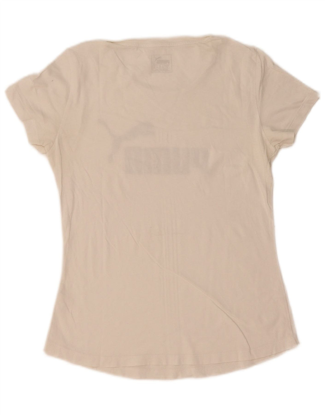 Женская футболка с рисунком Puma Top UK 10, маленькая белая