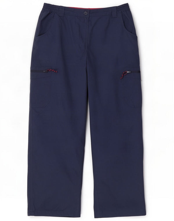 Mountain Warehouse Womens High Waist Cargo Trousers UK 12 Medium W30 L27 Na