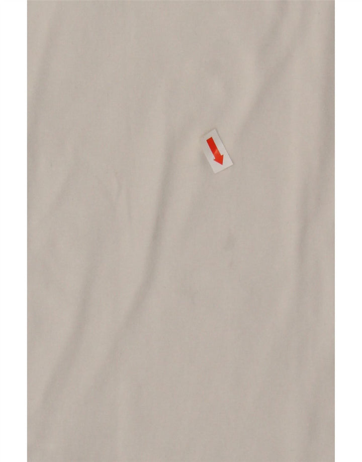 Женская футболка с рисунком Ellesse Top UK 10, маленькая, белый хлопок