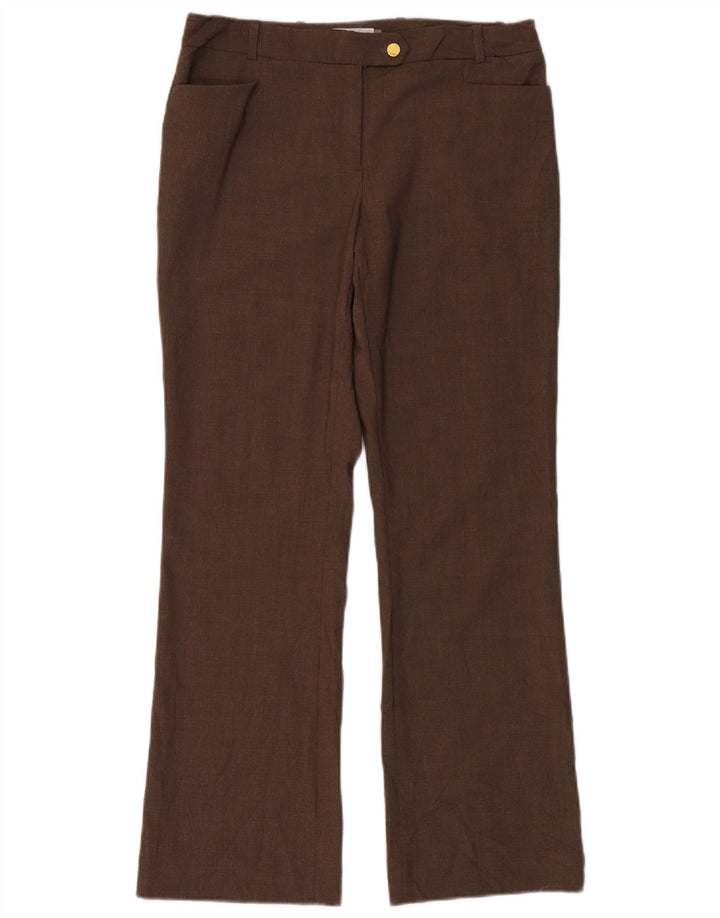 Calvin Klein Женские повседневные брюки Bootcut США 6 Средний W32 L32 Коричневые
