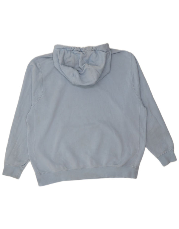 Мужской джемпер с капюшоном NIKE XL, синий хлопок