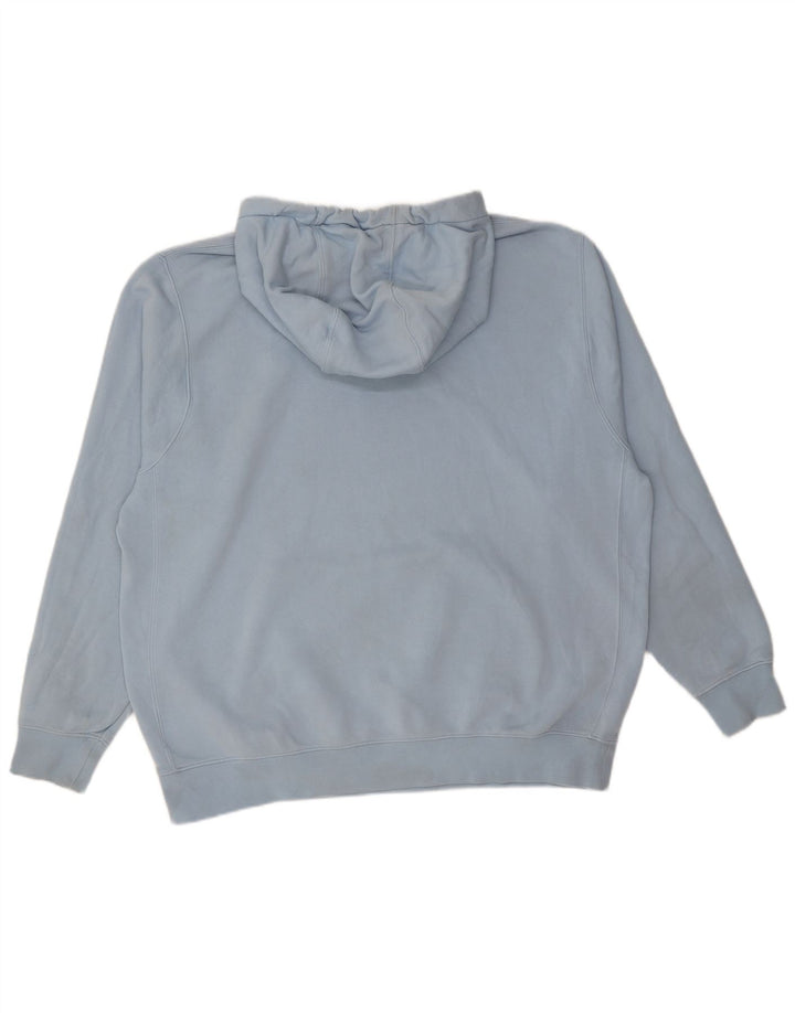 Мужской джемпер с капюшоном NIKE XL, синий хлопок