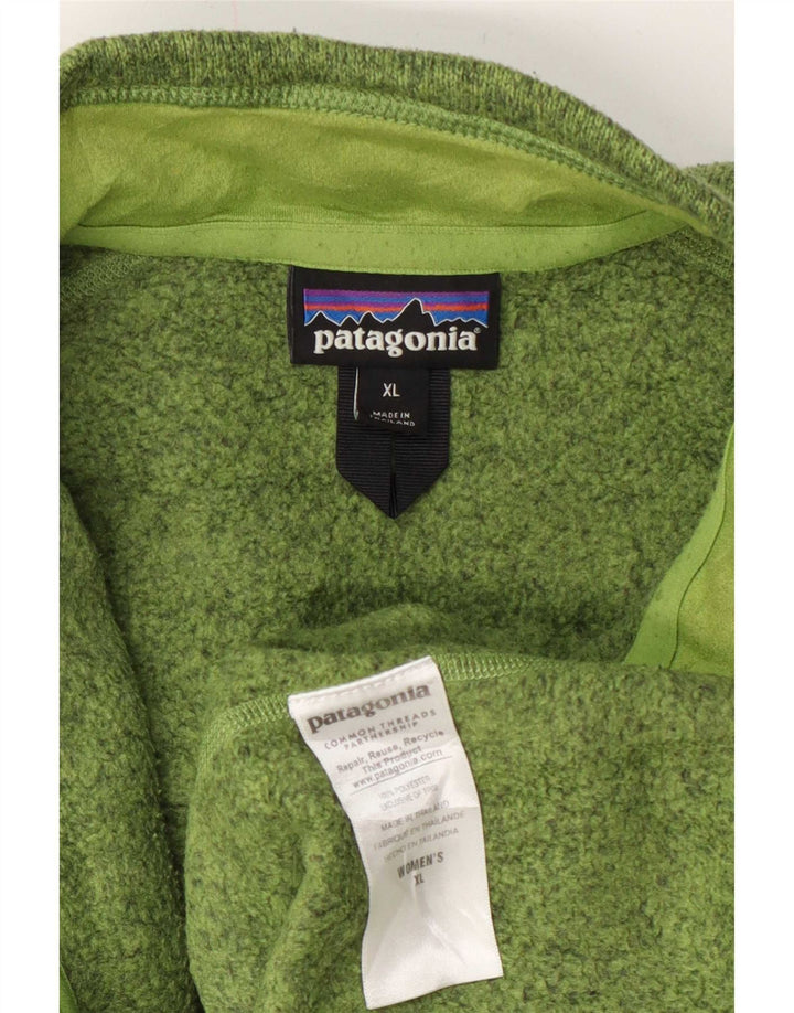 Мужская спортивная куртка Patagonia XL, зеленый полиэстер с крапинками