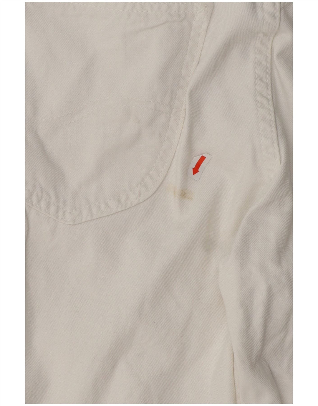 Женские расклешенные джинсы Lee, США 12, большие размеры W31 L29, белый хлопок