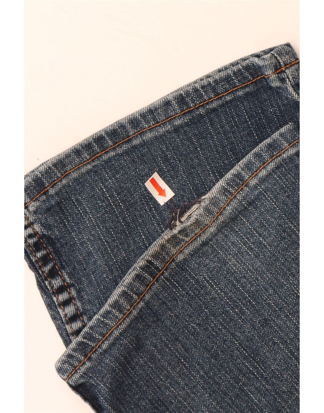 Мужские прямые джинсы WRANGLER техасский стрейч W34 L30, синий хлопок