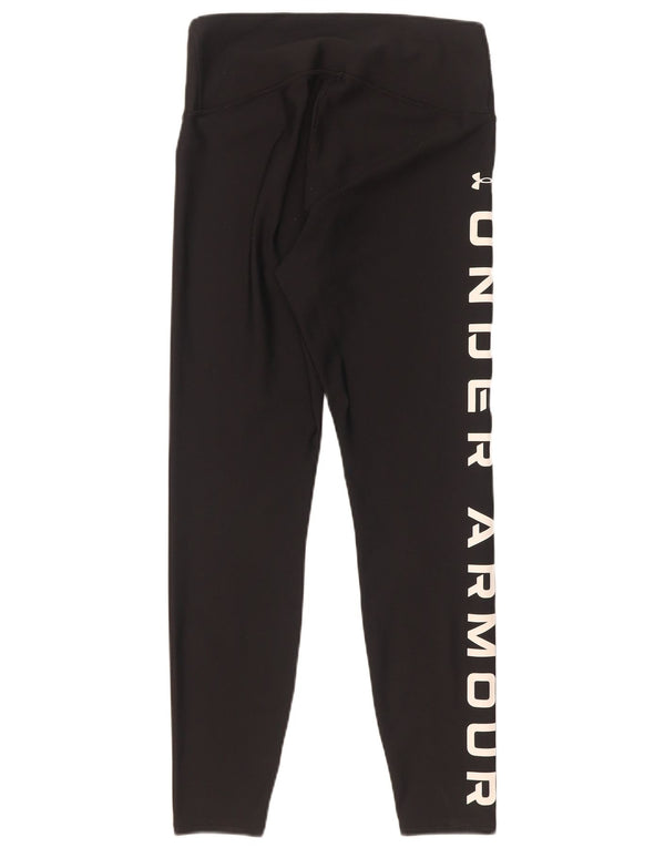 Женские леггинсы с рисунком Under Armour Heat Gear UK 12, средние, черные
