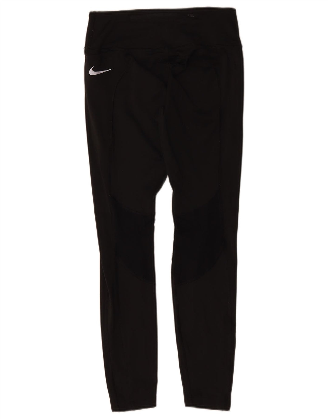 Женские леггинсы Nike Dri Fit UK 8, маленькие черные полиэстер