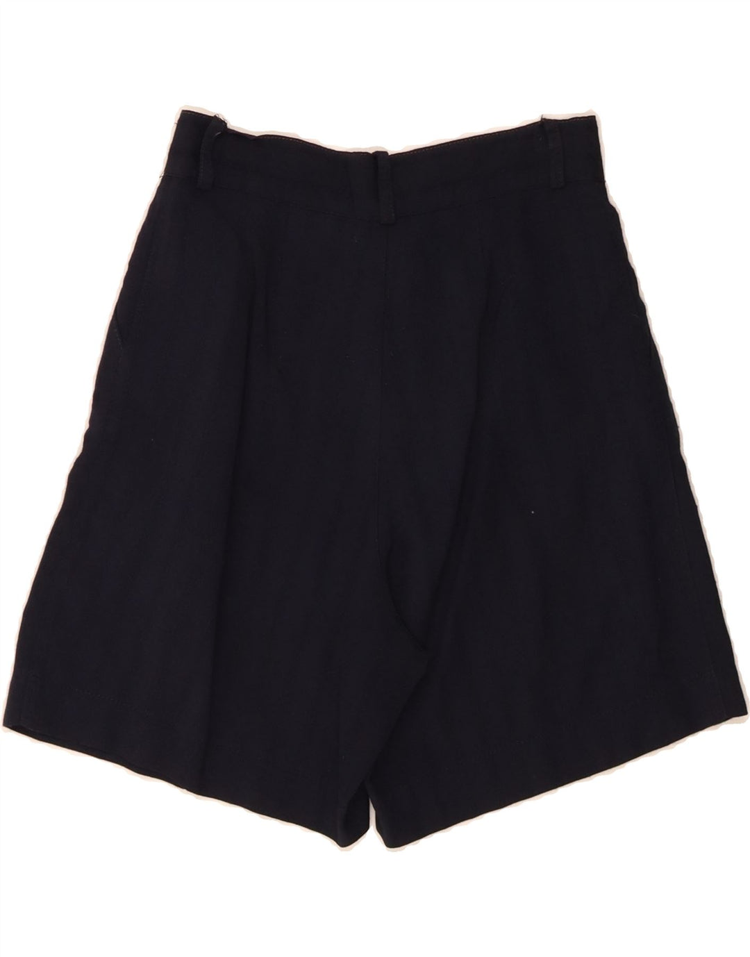 STUDIO Womens Pegged Chino Shorts US 2 XS W25 Navy Blue Viscose Vintage Studio and Second-Hand Studio from Messina Hembry 