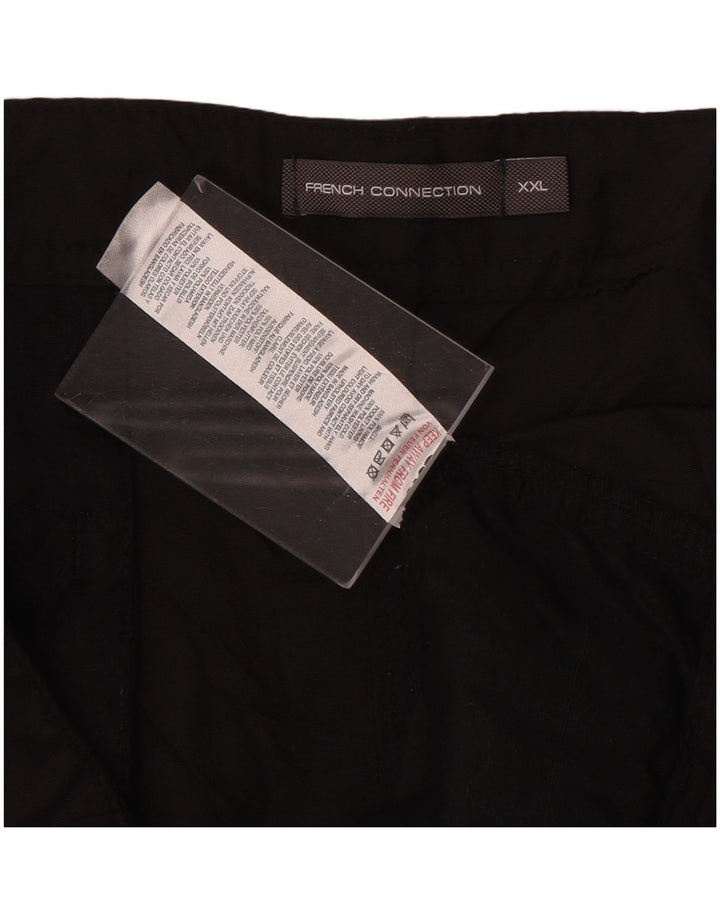 Мужские шорты-карго French Connection 2XL W42, черный полиамид