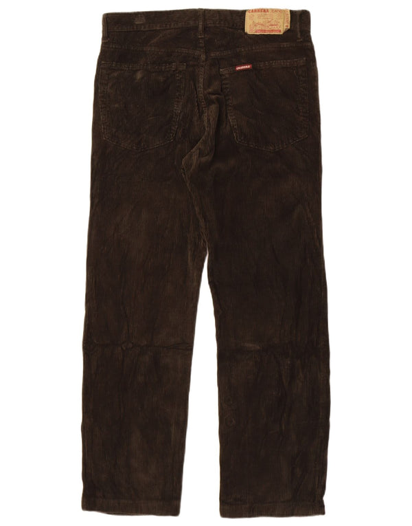 Carrera Мужские прямые вельветовые брюки IT 48 Medium W30 L28 Хаки