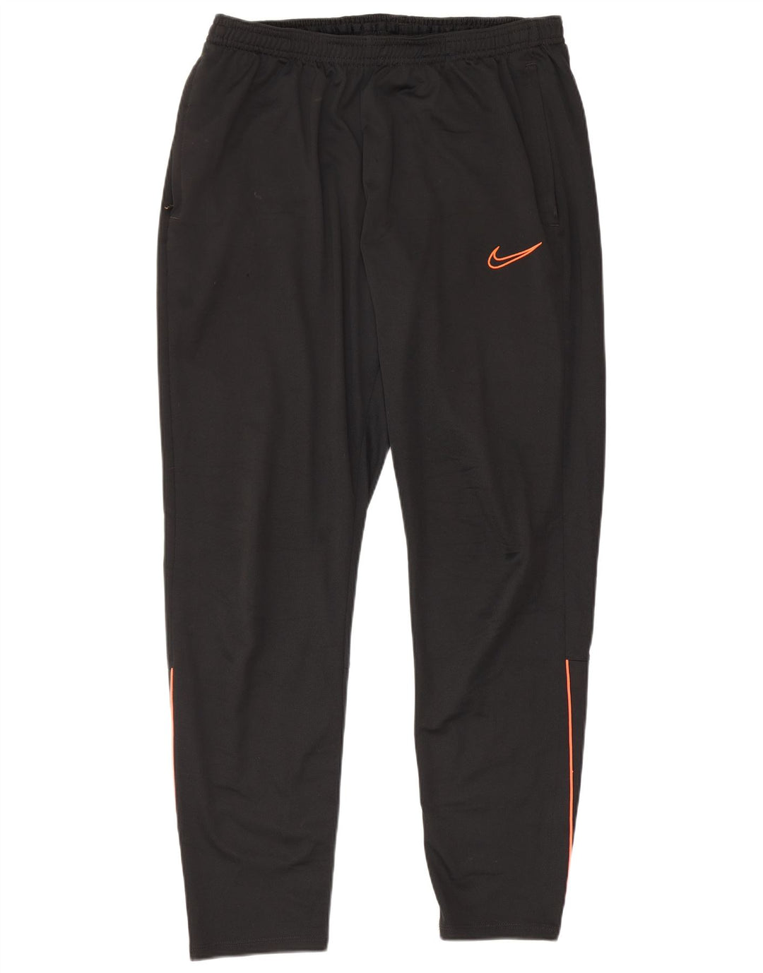 Женские спортивные брюки Nike Dri Fit UK 16, большие черные полиэстеровые брюки