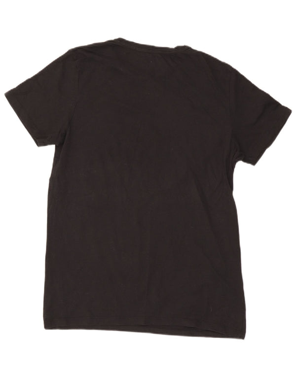 Jack & Jones Mens T-Shirt Top Large Black