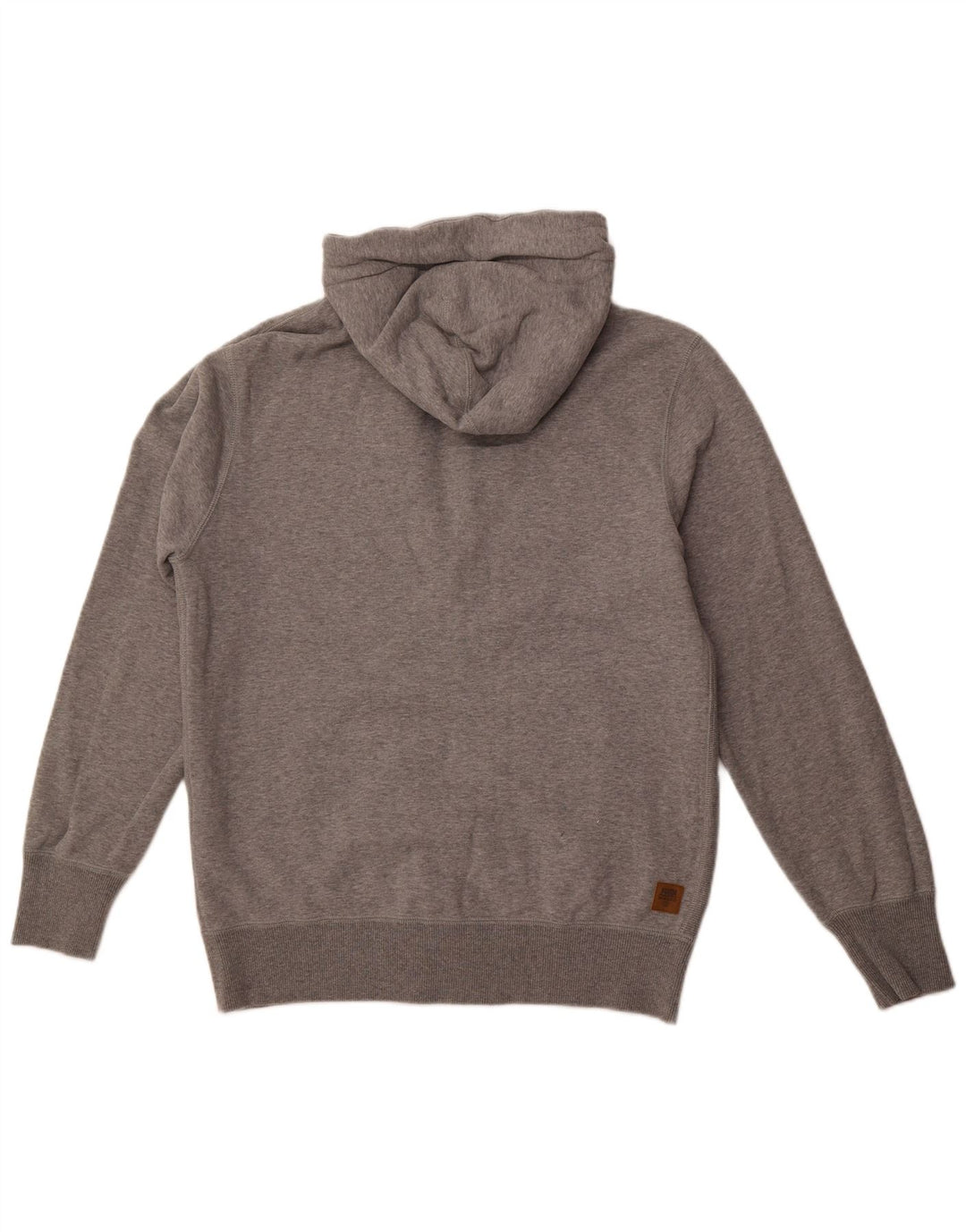 Мужской свитер с капюшоном на молнии PUMA, хлопок среднего серого цвета