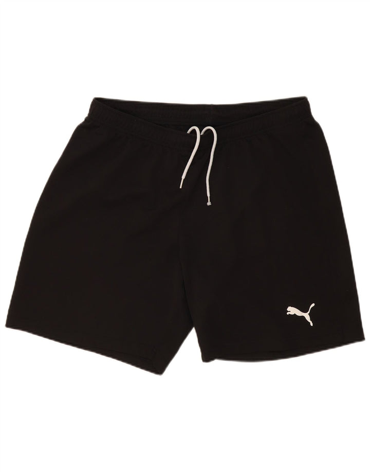 Мужские спортивные шорты Puma XL черные из полиэстера