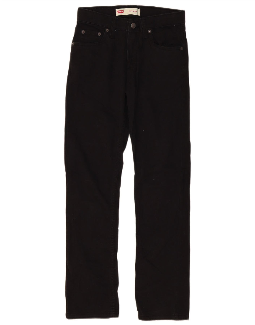 Джинсы LEVI'S Boys 511 Slim 13-14 лет W27 L29, черный хлопок