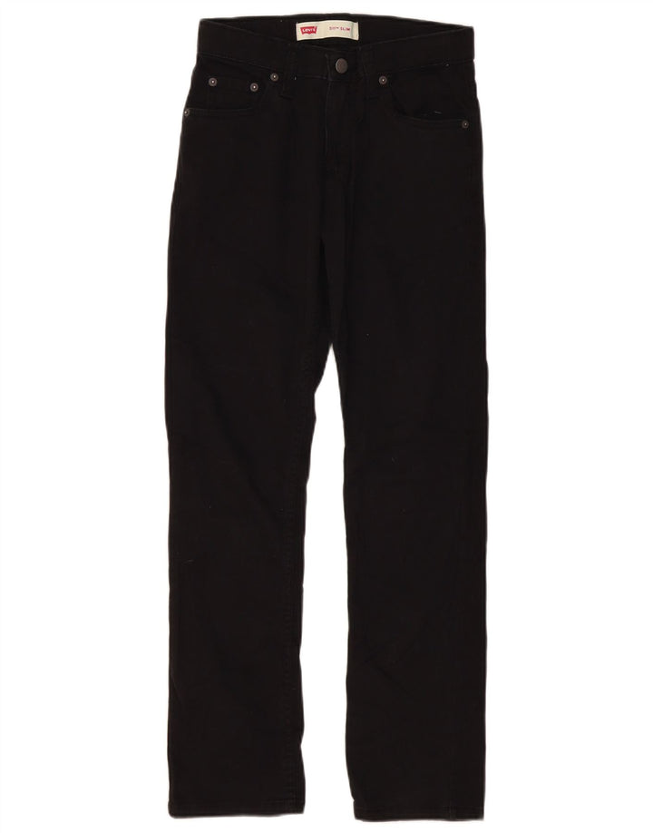 Джинсы LEVI'S Boys 511 Slim 13-14 лет W27 L29, черный хлопок