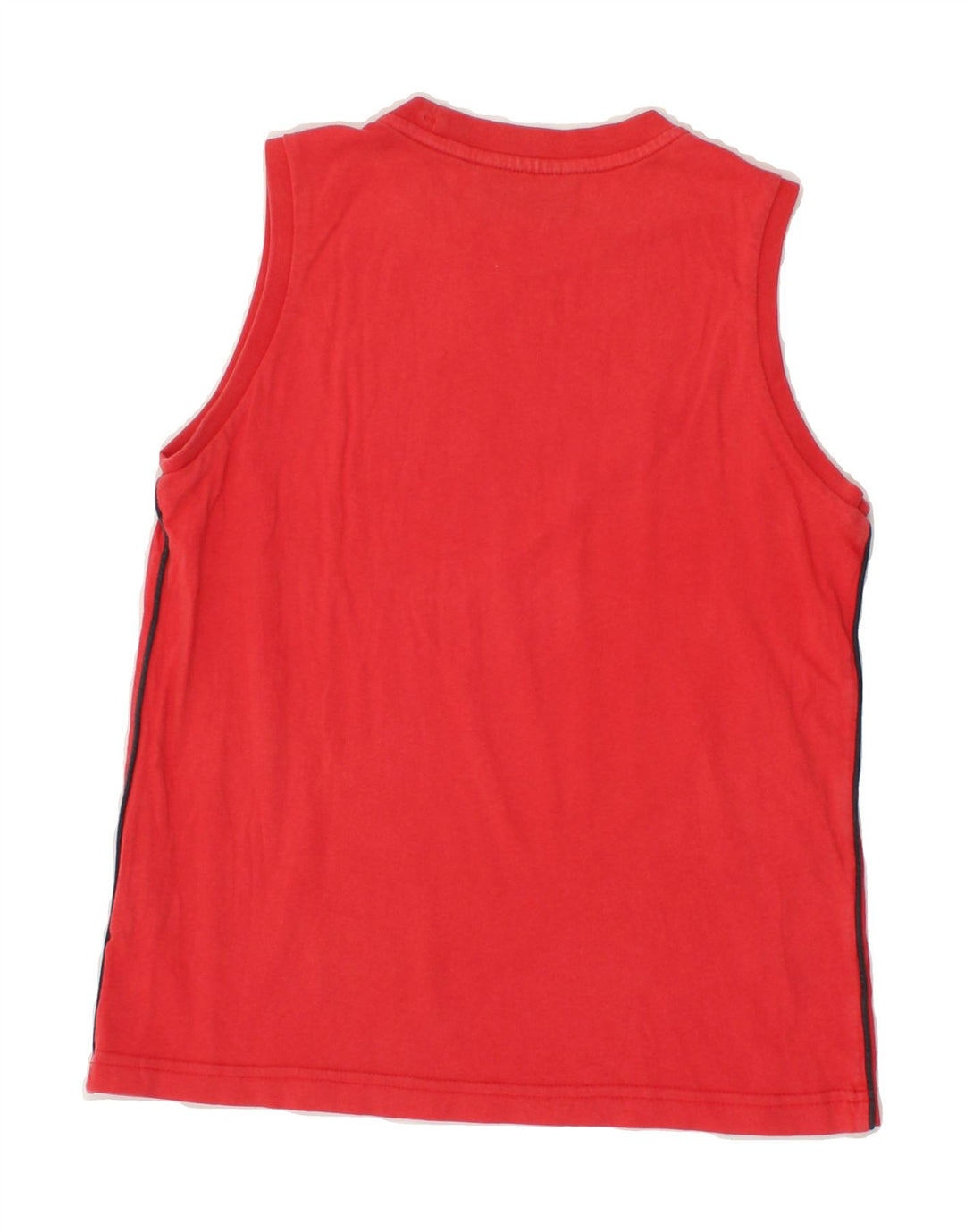 CHAMPION Boys Graphic Vest Top 9-10 Years Red Cotton Vintage Champion and Second-Hand Champion from Messina Hembry 