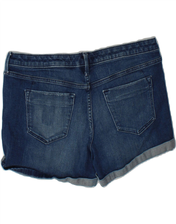 MOSSIMO Womens Power Stretch Mid Rise Denim Shorts US 8 Medium W29  Blue Vintage Mossimo and Second-Hand Mossimo from Messina Hembry 