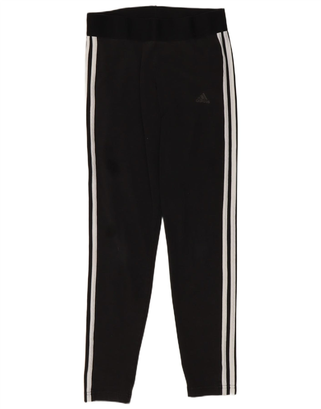 Женские леггинсы Adidas UK 12/14, средний черный хлопок, черный
