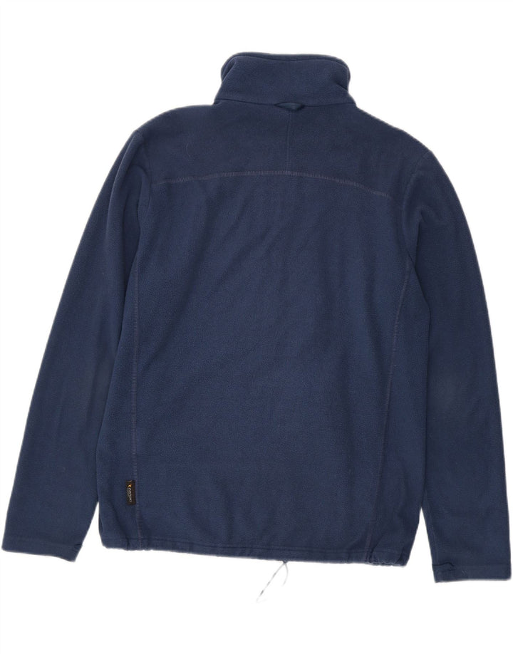 Мужская флисовая куртка Jack Wolfskin UK 42, большая темно-синяя, полиэстер
