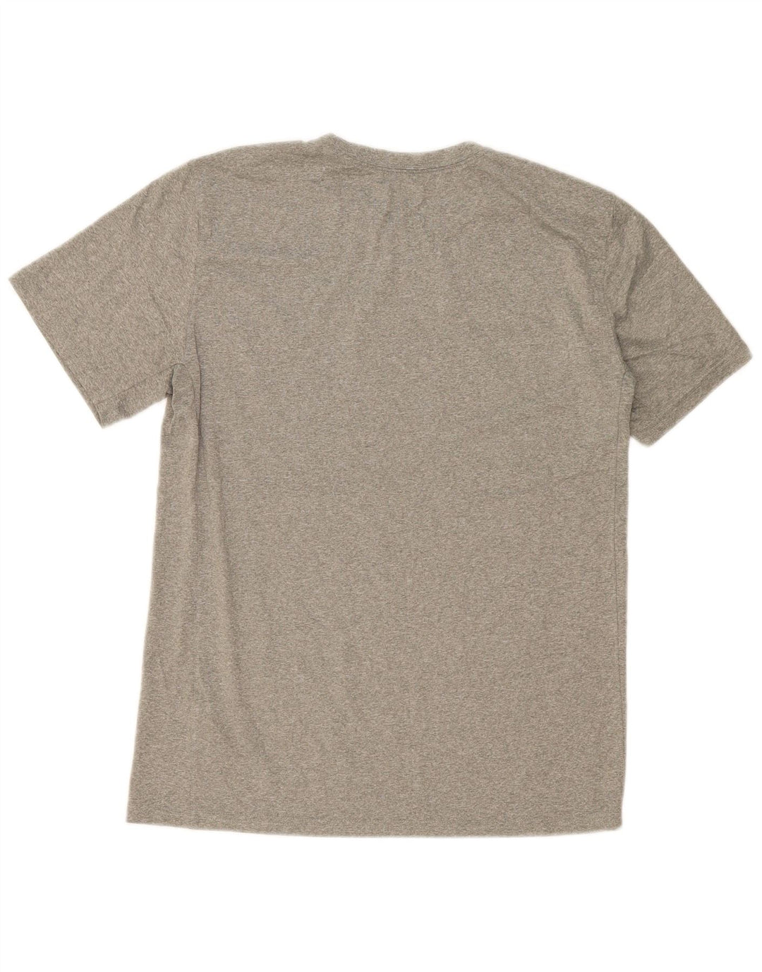 Мужская футболка Nike Dri Fit с графикой, верх из полиэстера среднего серого цвета