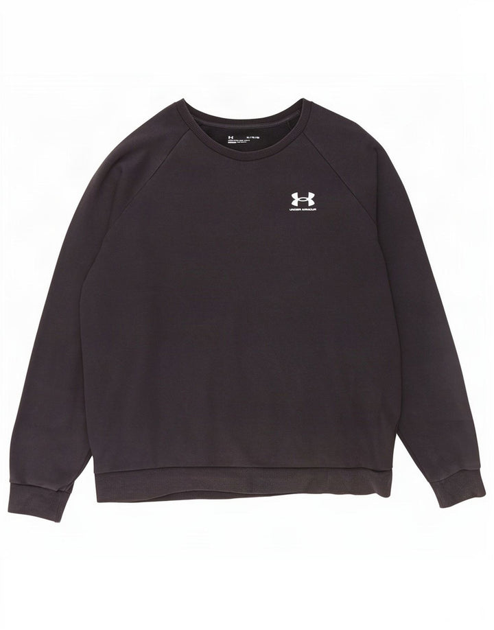 Мужской свитшот Under Armour, джемпер XL, черный хлопок