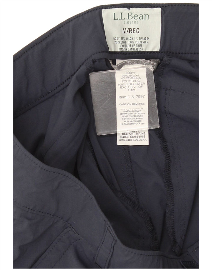 L.L.Bean Мужские брюки-капри среднего размера W32 L22 Темно-синий нейлон