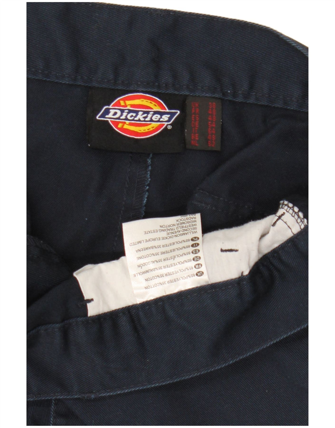 Мужские шорты-карго Dickies W38 XL темно-синие из полиэстера