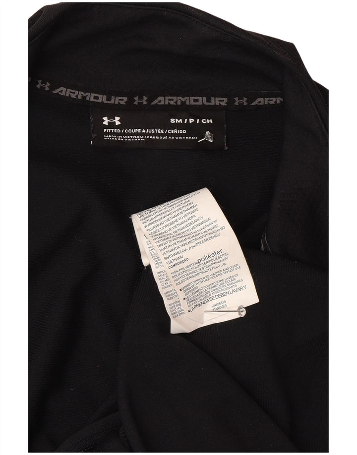 Мужской спортивный костюм с графическим рисунком Under Armour, верхняя куртка, маленький черный полиэстер
