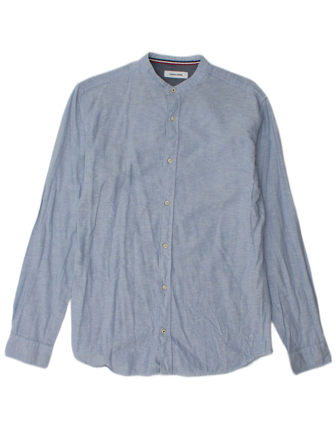 Мужская рубашка Jack & Jones, маленькая синяя, хлопок