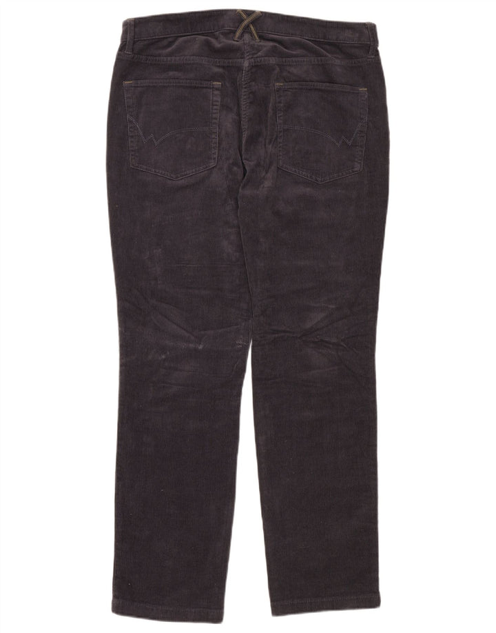 Мужские прямые вельветовые брюки WHITE STUFF UK 16, большие W32 L32, темно-синие