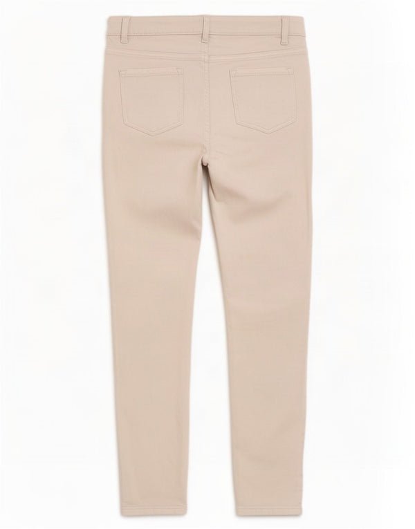 Женские укороченные джинсы скинни Marks & Spencer The Ivy UK 10, маленькие W27 L25, белые