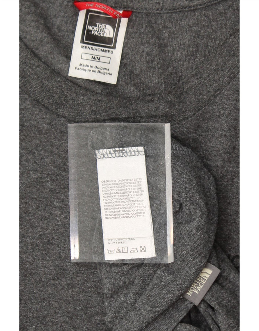 THE NORTH FACE Mens T-Shirt Top Medium Grey Cotton Vintage The North Face and Second-Hand The North Face from Messina Hembry 
