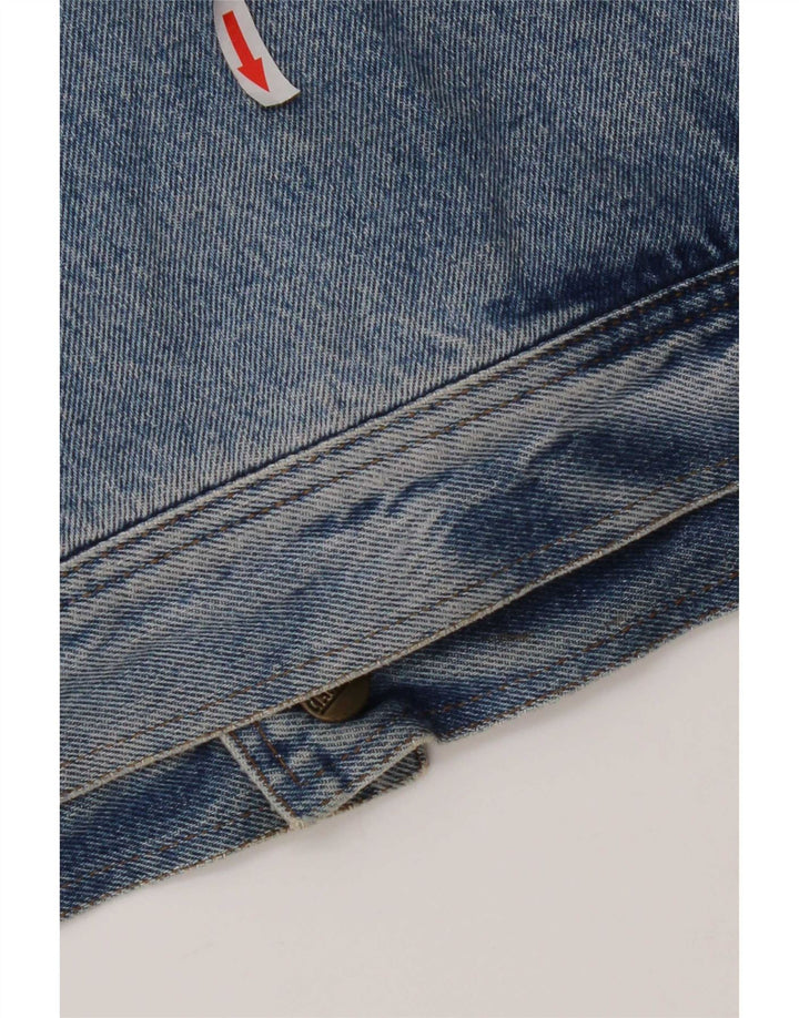 Закрытая мужская джинсовая куртка IT 50 Large Blue Cotton