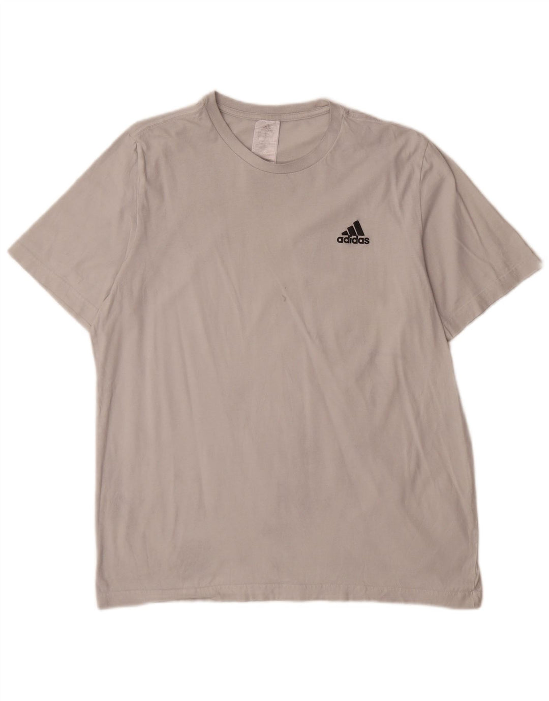 Мужская футболка Adidas Top большого размера из белого хлопка