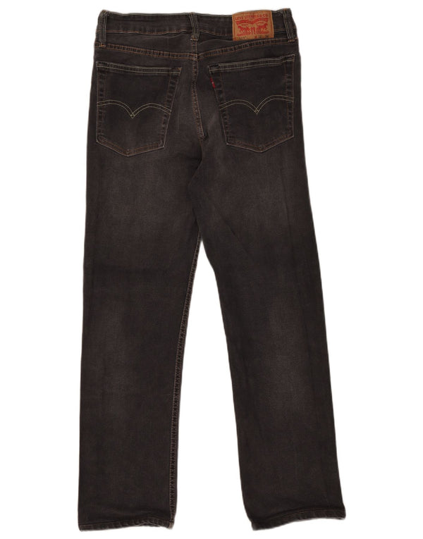 Мужские узкие прямые джинсы Levi's W32 L28, серый хлопок