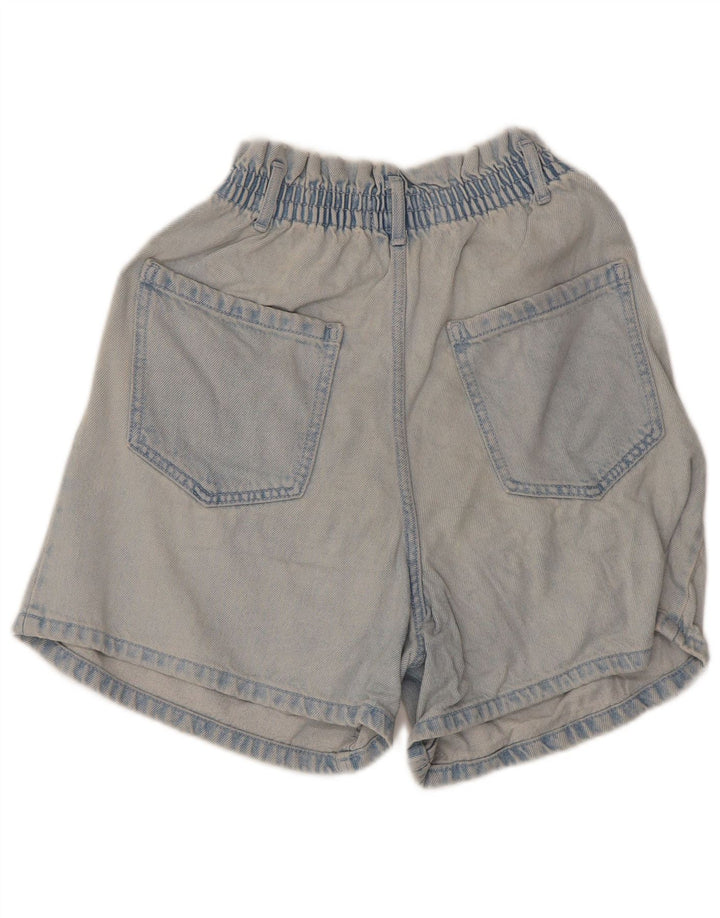 Женские джинсовые шорты Zara EU 38, маленькие W28, синие, хлопок
