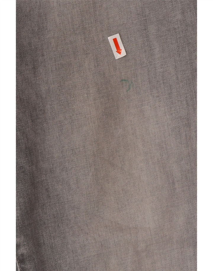 JACK & JONES Мужские узкие джинсы W34 L32 Серые хлопковые