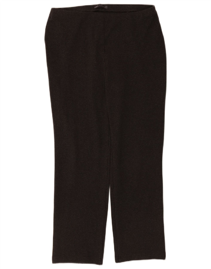 Женские повседневные брюки Marks & Spencer UK 12 Medium W32 L28 черные