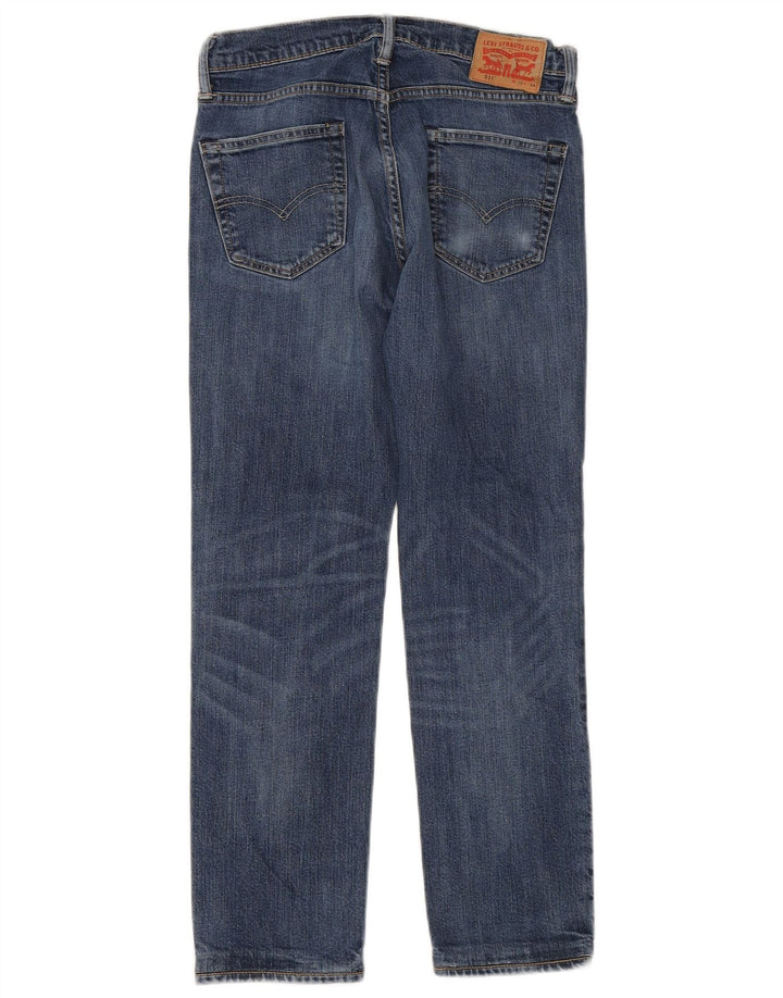 Женские джинсы Levi's Slim 511 W30 L28 синие, хлопок
