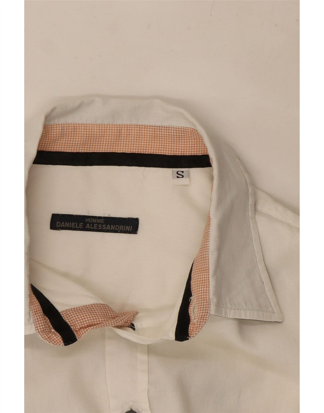 Daniele Alessandrini Мужская рубашка маленькая белая