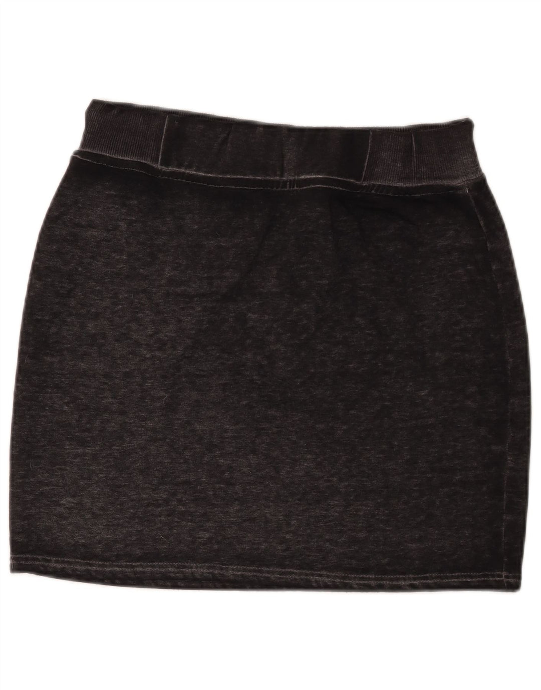 Женская мини-юбка с рисунком Superdry Medium W30, черный хлопок с крапинками