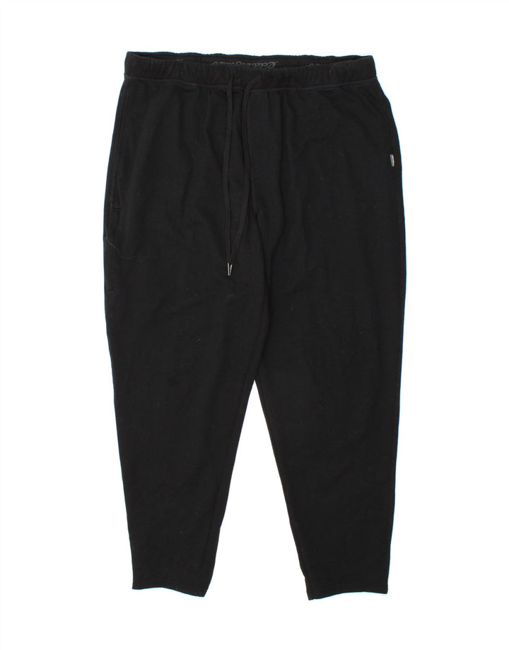 EDDIE BAUER Mens Tracksuit Trousers XL Black Vintage Eddie Bauer and Second-Hand Eddie Bauer from Messina Hembry 