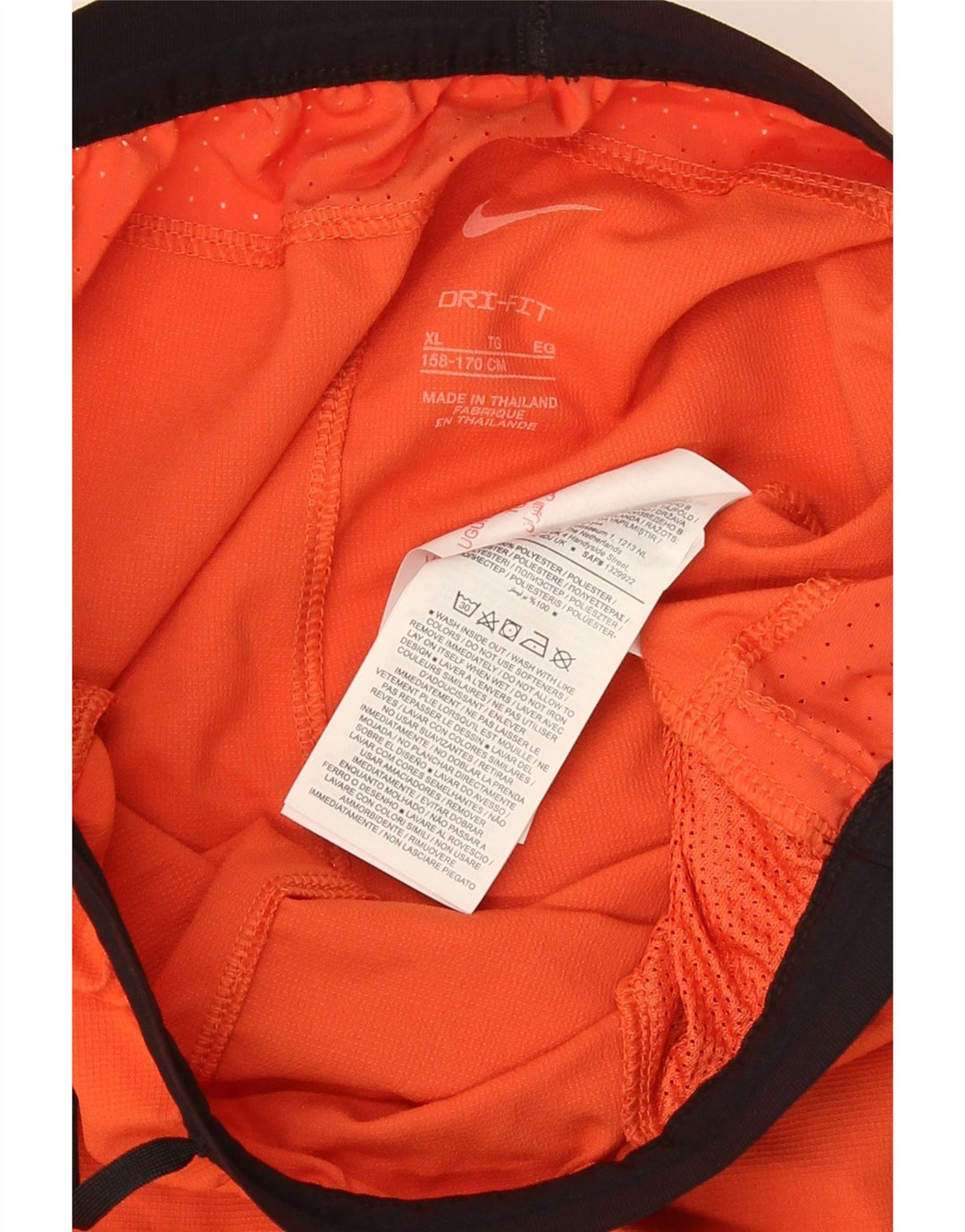 Спортивные шорты Nike для мальчиков 13–14 лет XL, красный полиэстер