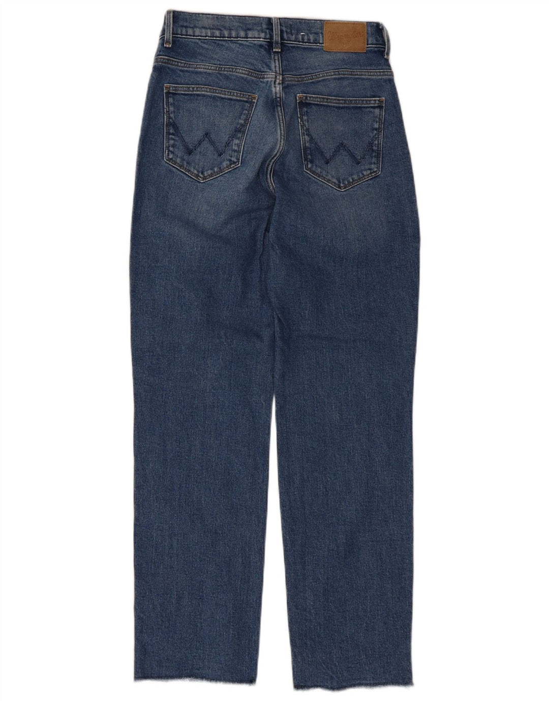 Женские прямые джинсы Wrangler W26 L28 синие, хлопок